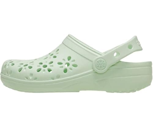 Thumbnail 6 de Crocs Classic Floral Cut Out Clog K 28/29 EU, jade
