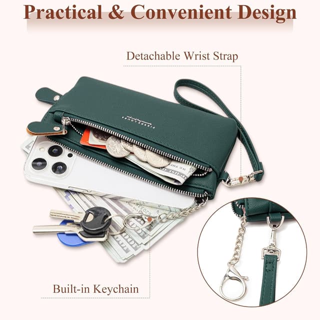 Thumbnail 2 de Mabecol Portefeuille Femme Long 18×9,5×2,5 cm 👛