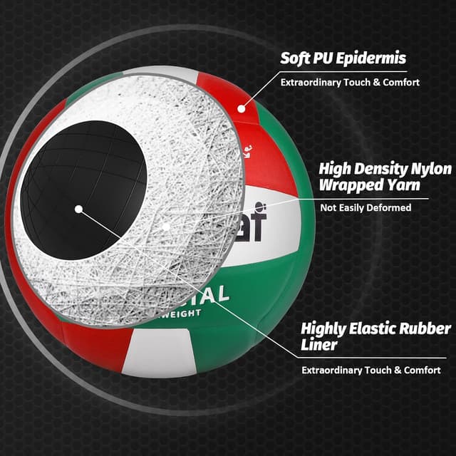 Detalle 2 de Beurseaf Beach Volleyball Größe 5 Soft Touch