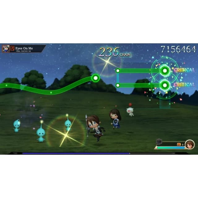 Detalle de Theatrhythm Final Bar Line para PS4 (Square Enix): 385 canciones de Final Fantasy para jugar al ritmo
