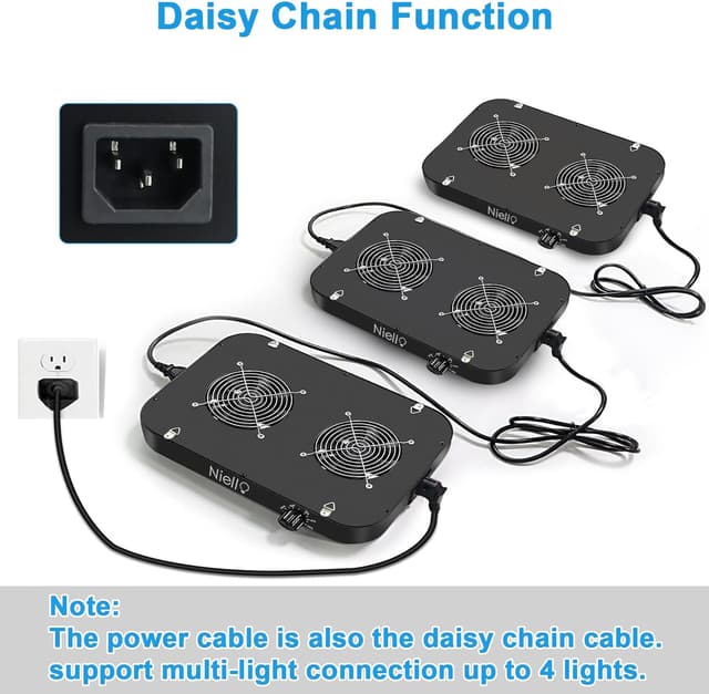 Thumbnail 4 de Niello Lampada a LED 2000W per piante indoor