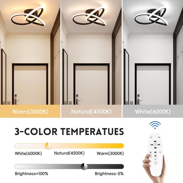 Detalle 2 de EIDISUNY Led Ceiling Light 42W, 40cm dimmable