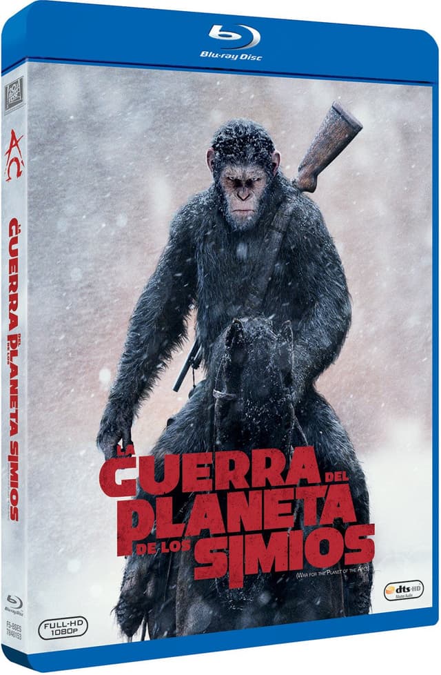 Detalle de Divisa HV Guerra del Planeta de los Simios Blu-ray