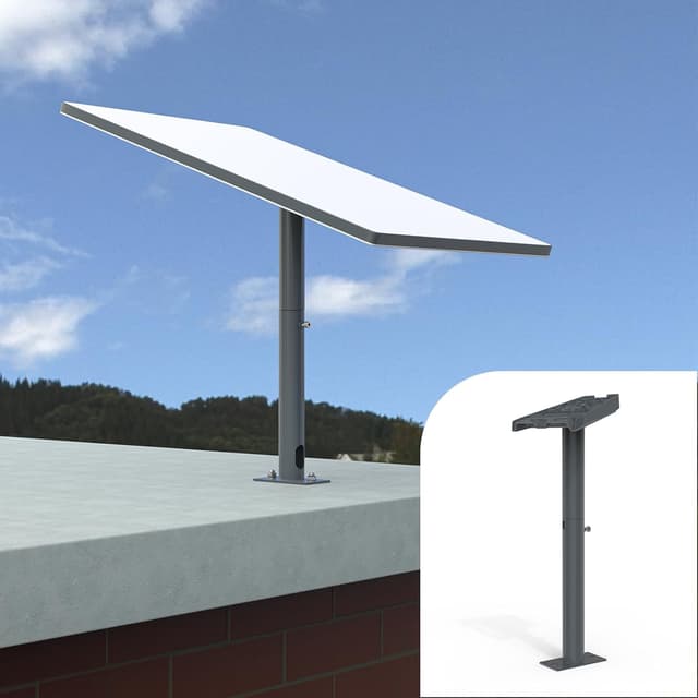 Detalle de HOLACA Upgraded Mount for Starlink Gen 3/2 & Mini – adjustable roof mount bracket