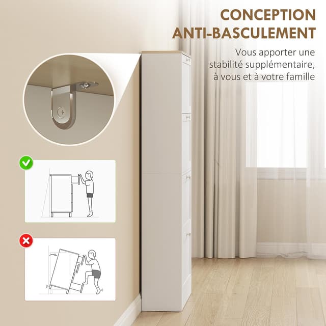 Thumbnail 6 de HOMCOM meuble à chaussures 24 paires 24