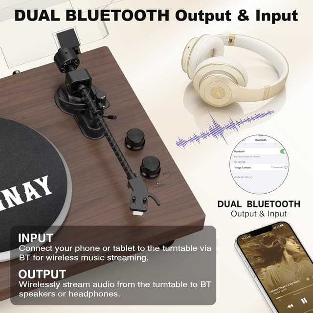 Thumbnail 2 de Trynnay Platine Vinyle 33/45 RPM