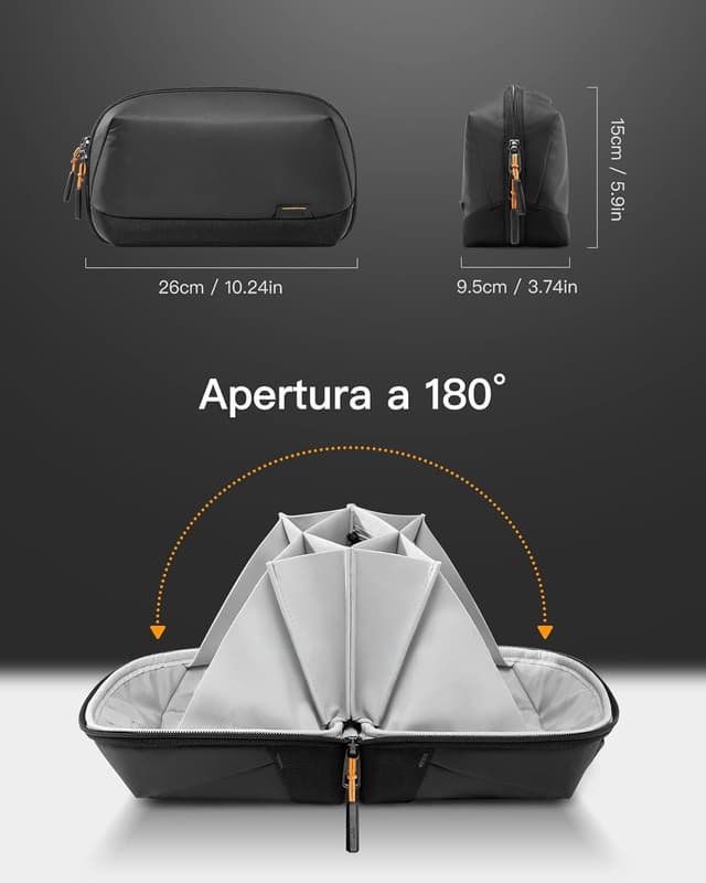 Thumbnail 1 de Inateck Custodia per Cavi organizer 26cm