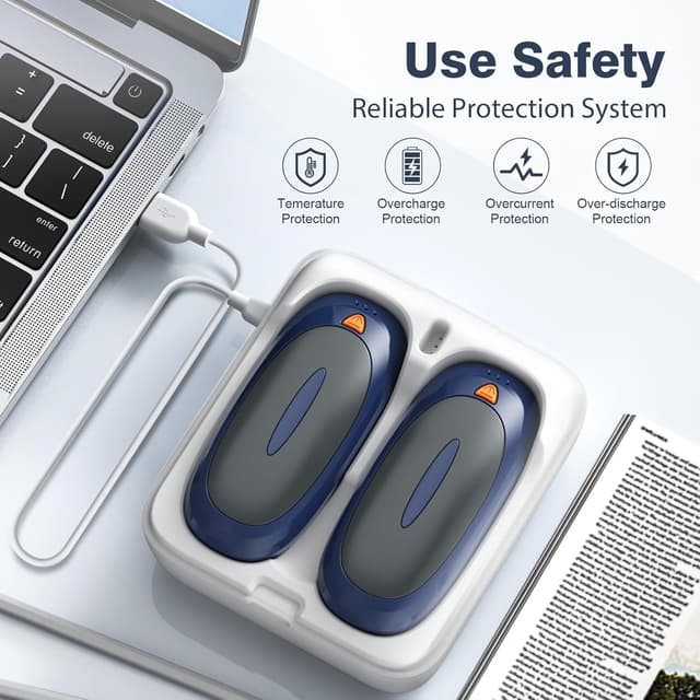 Thumbnail 6 de Chauffe-main rechargeable lot de 2, 4000 mAh ⚡