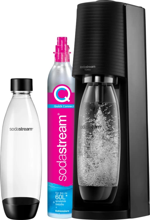 Thumbnail 20 de Sodastream TERRA Schwarz 60 L CO₂‑Zylinder 🎉