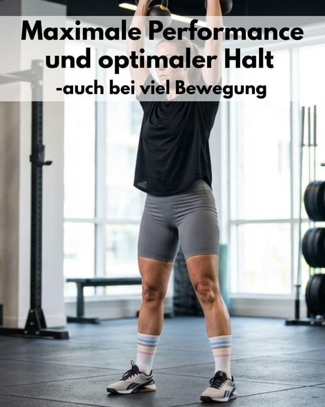 Detalle de sockenkauf24 Damen Tennissocken (6 Paar) – Sportsocken mit verstärkter Ferse & Fußspitze