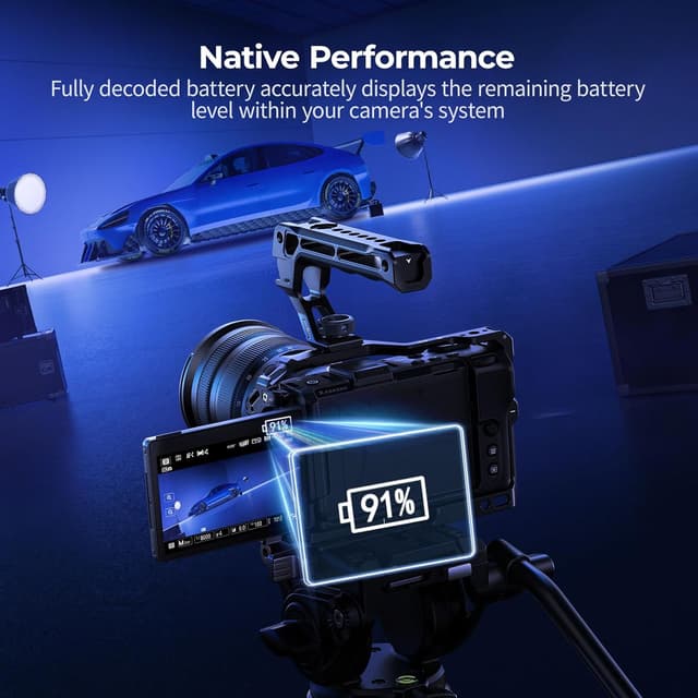 Thumbnail 6 de SmallRig EN-EL15c da 2.520 mAh con ricarica USB-C e indicatore LED per Nikon Z e D (completamente decodificata)