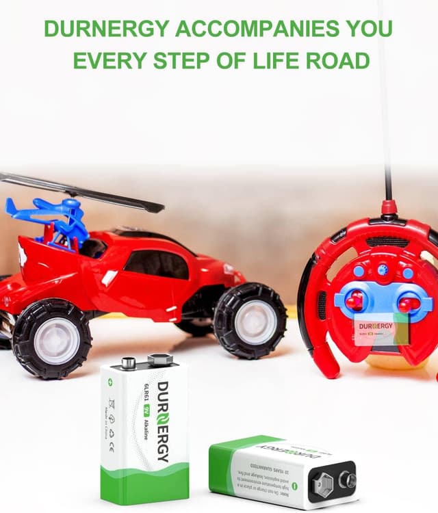 Thumbnail 5 de DURNERGY 9V Batteries 8-Pack ⚡