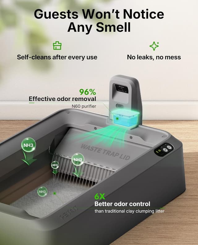 Thumbnail 4 de PETKIT Purobot Crystal Duo self-cleaning litter box