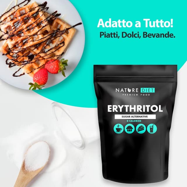 Thumbnail 5 de Nature Diet Eritritolo 2000 g 🍬