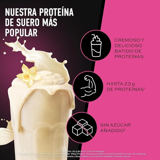 Thumbnail 1 de ESN Designer Whey Protein Vainilla 1 kg 🥛