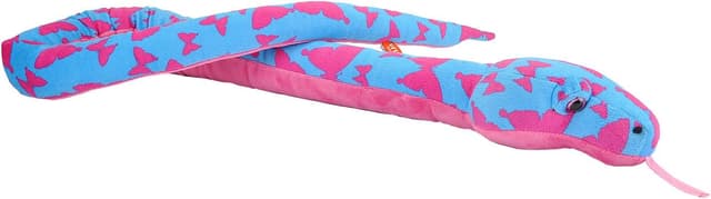 Detalle 2 de Wild Republic Butterfly Glitter Boa Snake Plush (54 inches) – cuddly stuffed toy