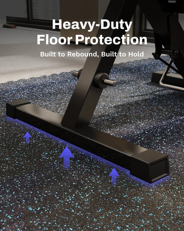 Detalle de AIRHOP Exercise Mat Tiles 0.56in, 96 Sq Ft