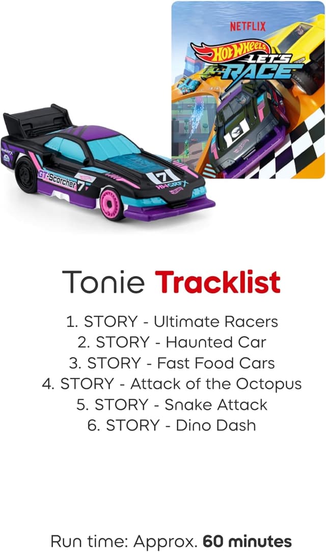 Detalle de Hot Wheels Audio Tonie Character for Toniebox