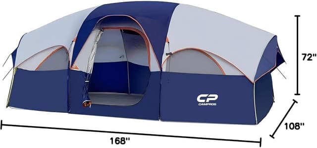 Thumbnail 6 de CAMPROS CP 8-Person Tent 14 x 9 ft ⛺