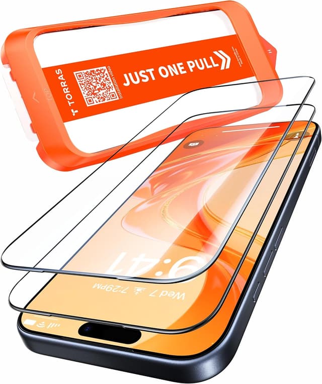 Detalle de TORRAS iPhone 17 Air Panzerglas 2 Stück