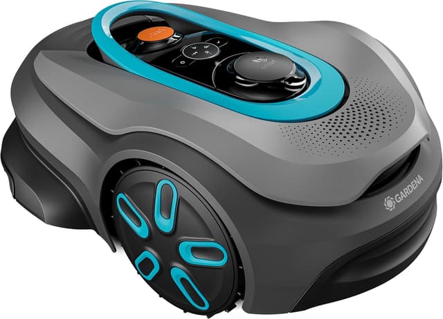 Detalle de GARDENA smart SILENO sense 600 m² Mähroboter (19942-20) mit KI-Kamera ohne Begrenzungskabel
