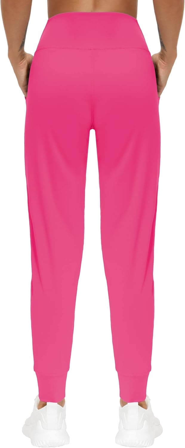 Detalle 2 de THE GYM PEOPLE Jogginghose Damen – leichte Sportleggings mit High Waist für Yoga, Fitness, Laufen