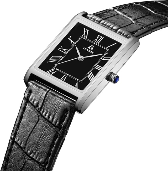 Detalle de LN LENQIN Herren Uhr 28 mm