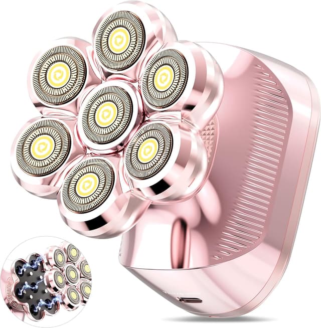 Detalle de HEBECA 7D afeitadora eléctrica para mujer