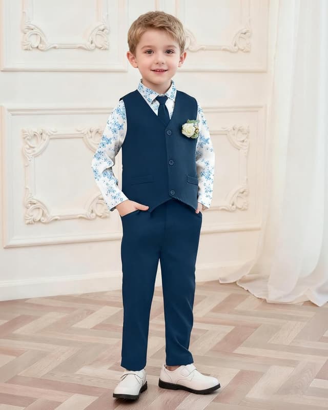 Thumbnail 1 de SANMIO Toddler Boys 6-Piece Suit Set 👔