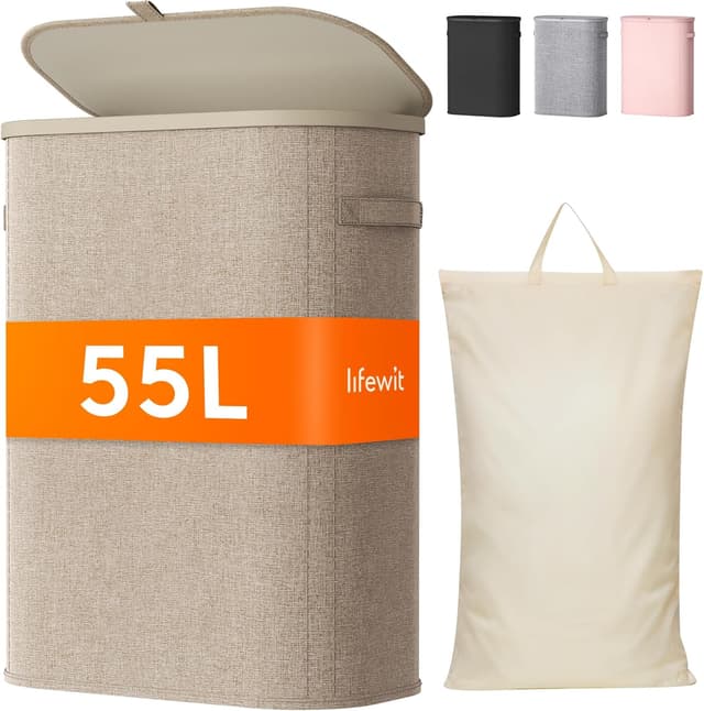 Imagen de Lifewit Schmal Wäschekorb 55L en OfertitasTOP