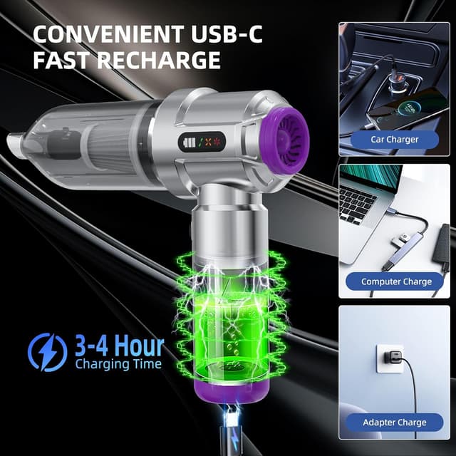 Detalle de Kimdog 22000PA handheld vacuum