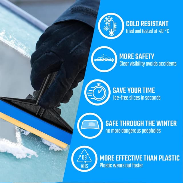 Thumbnail 3 de Murska Brass Ice Scraper 2-pack for car windscreens