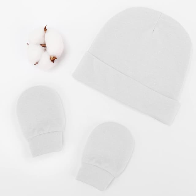 Thumbnail 5 de DRESHOW Newborn Beanie and Gloves 0-6 Months