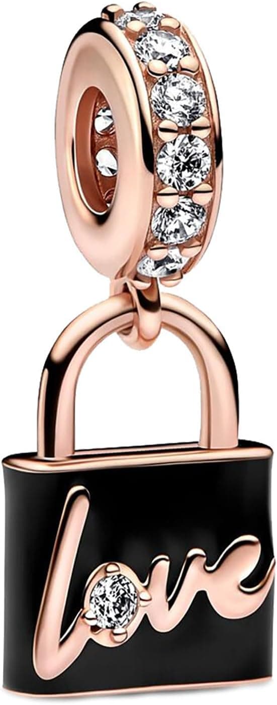 Thumbnail 5 de Rimgoris 925 Sterling Silber Charm für Damenarmbänder LIEBE Valentinstag Ewige Liebe Clip Sicherheit kette Baumeln Charms Geschenke
Rimgoris 925 Sterling Silber Charm für Damenarmbän…