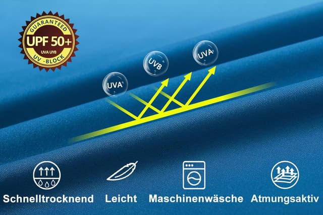 Thumbnail 6 de Huayuzh Rashguard UV Shirt Herren Langarmshirt