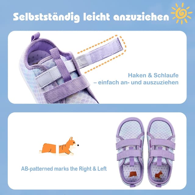 Thumbnail 6 de IceUnicorn Barfußschuhe Kinder – breite Barefoot-/Aquaschuhe für Jungen & Mädchen