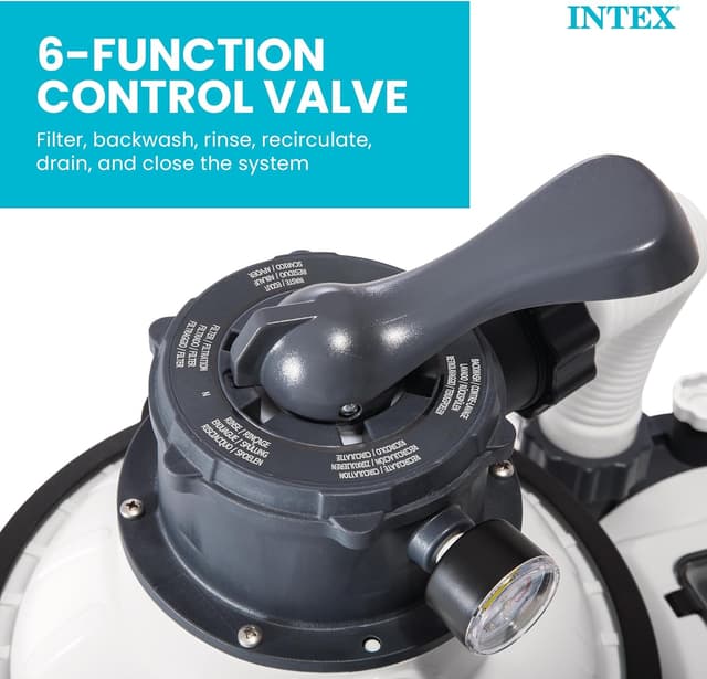 Detalle 2 de Intex SX1500 1500 GPH sand filter pump