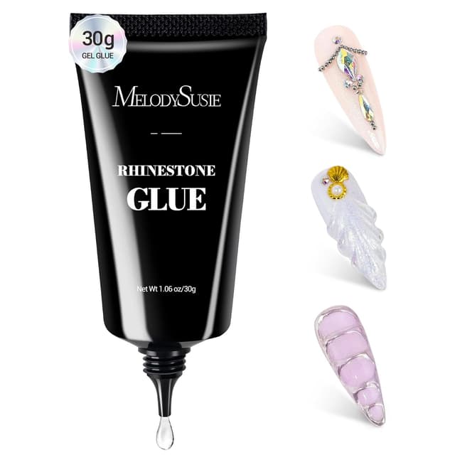 Detalle de MelodySusie Rhinestone Gel Nail Glue 30g ๐