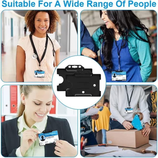 Thumbnail 6 de Vicloon Porta badge con lato aperto 10 pezzi