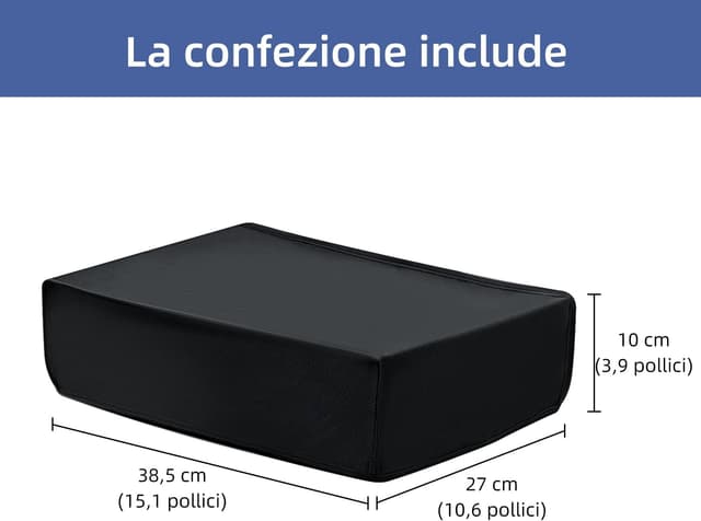 Thumbnail 6 de Tolesum custodia protettiva antipolvere e antigraffio orizzontale per PS5 Digital Edition e Ultra HD (non per PS5 Slim/PS5 Pro)