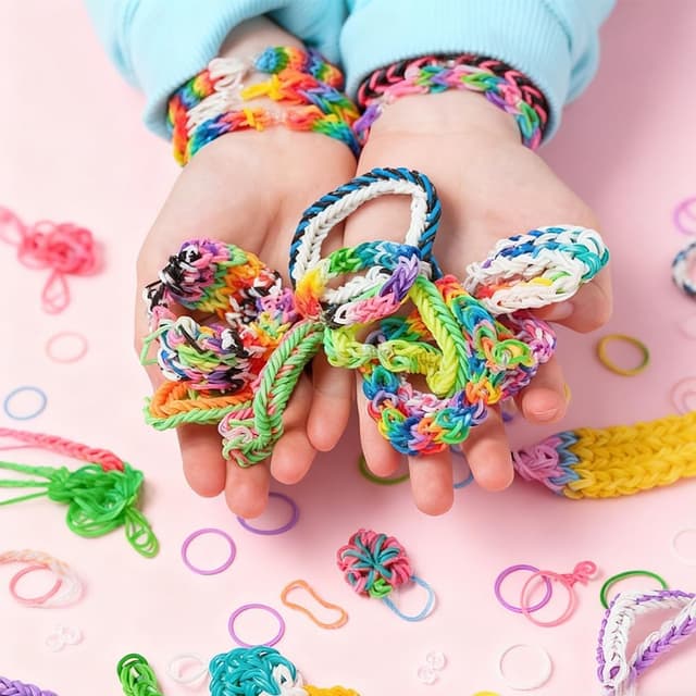 Thumbnail 6 de TONZACK 40 Kit Braccialetti Elastici 2800+ pezzi 🎨
