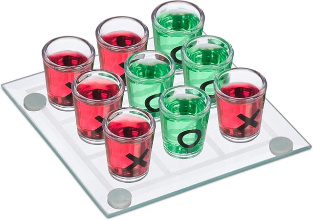 Imagen de Relaxdays Tris Alcolico 9 bicchierini 🎲 en OfertitasTOP