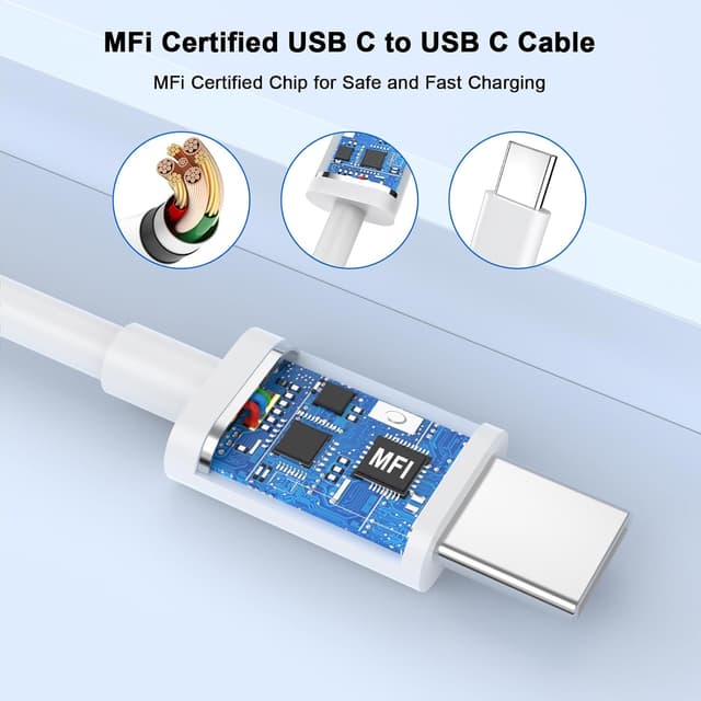 Detalle 2 de 20W USB‑C Charger 2 Pack for iPhone 17