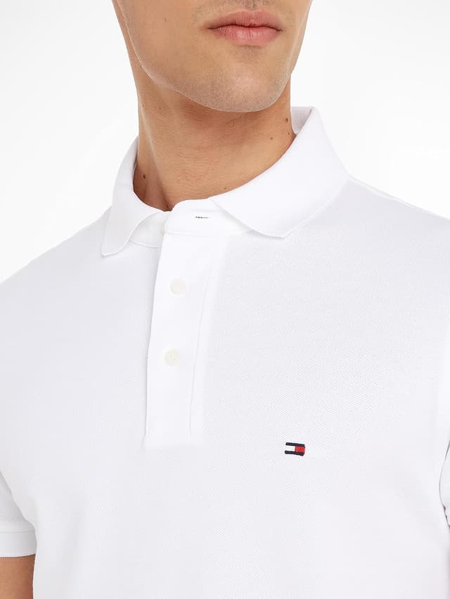 Detalle de Tommy Hilfiger 1985 Polo slim fit Blanco L