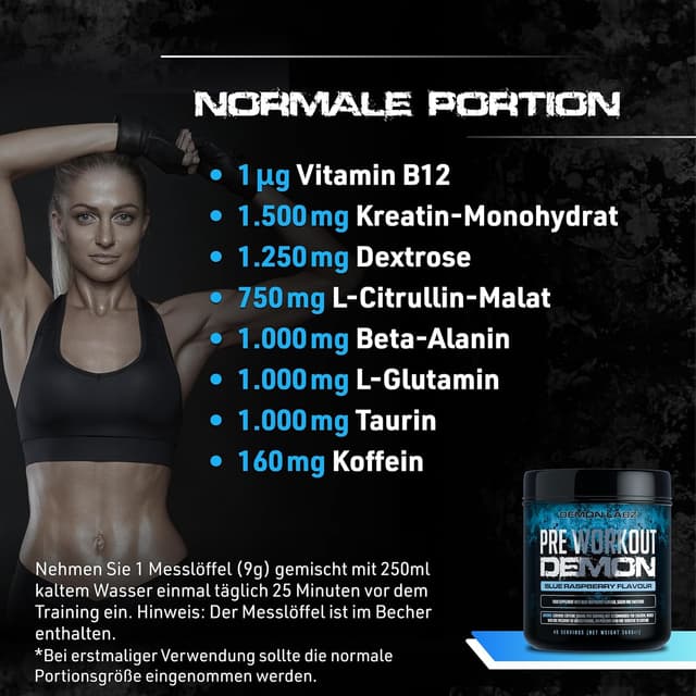 Detalle de Pre Workout Demon 360 g Booster