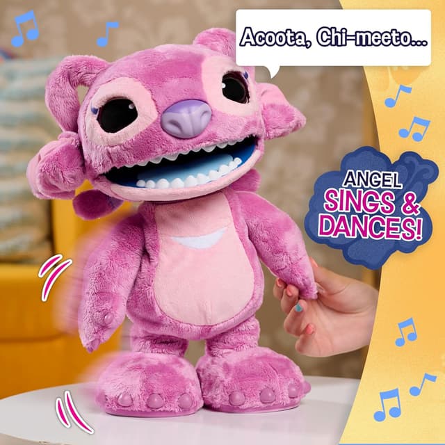 Thumbnail 5 de Just Play Disney Stitch Ultimate Angel 17" interactive plush