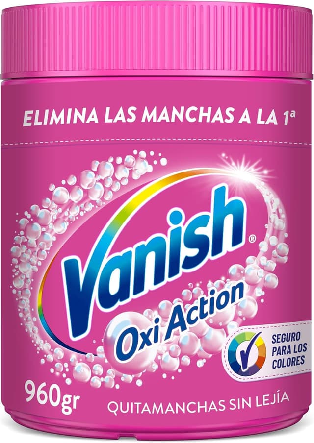 Detalle de Vanish Oxi Action Quitamanchas polvo 960 g