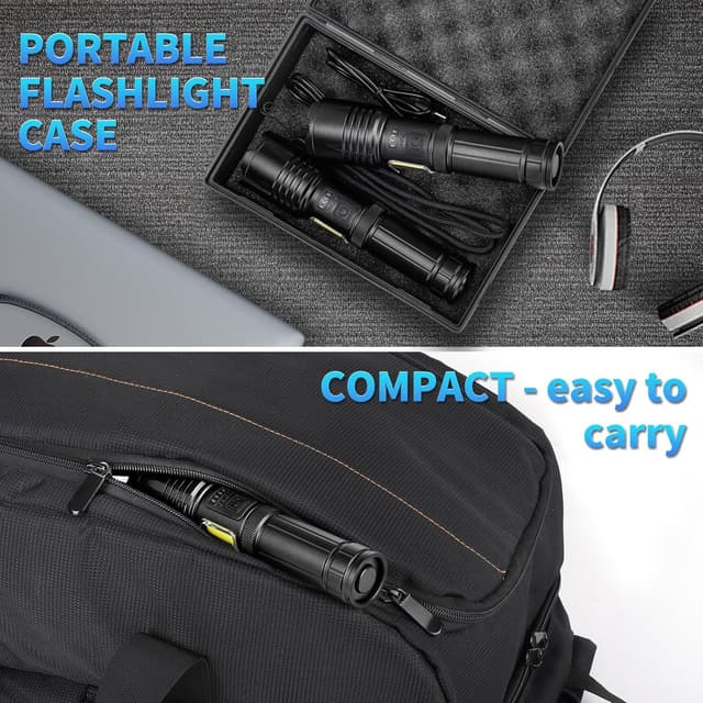 Thumbnail 4 de BEFAMALI 99000 LM Rechargeable Flashlight