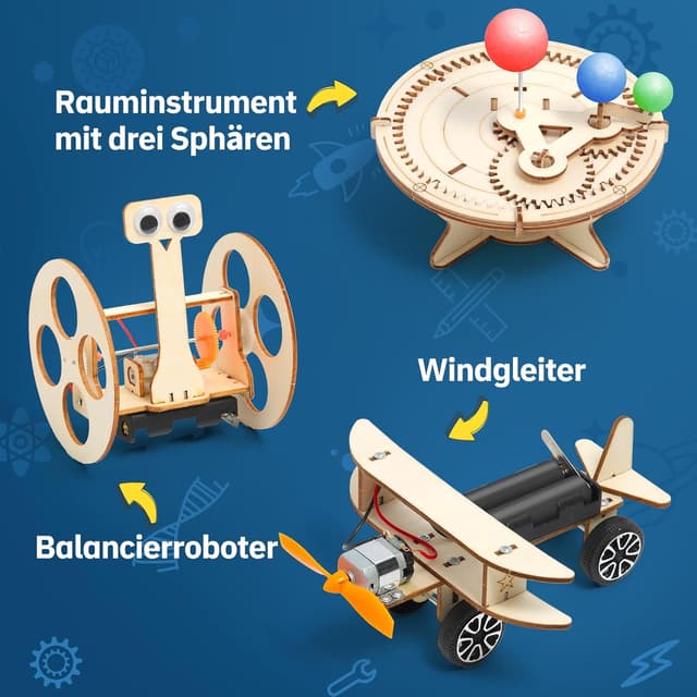 Thumbnail 1 de 6-in-1 Experimentierkasten für Kinder 8–14