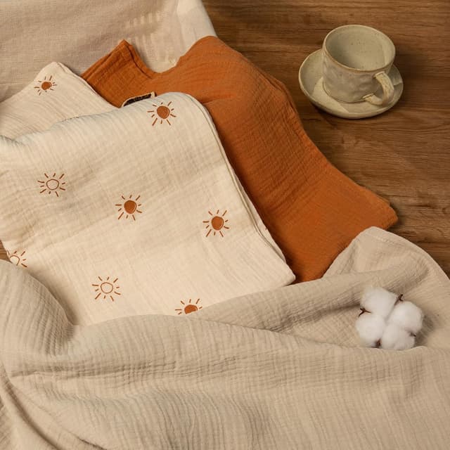 Detalle de Soarwg Kids muslin swaddle cloths 95 x 100cm